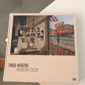 Fred herzog modern color photography book